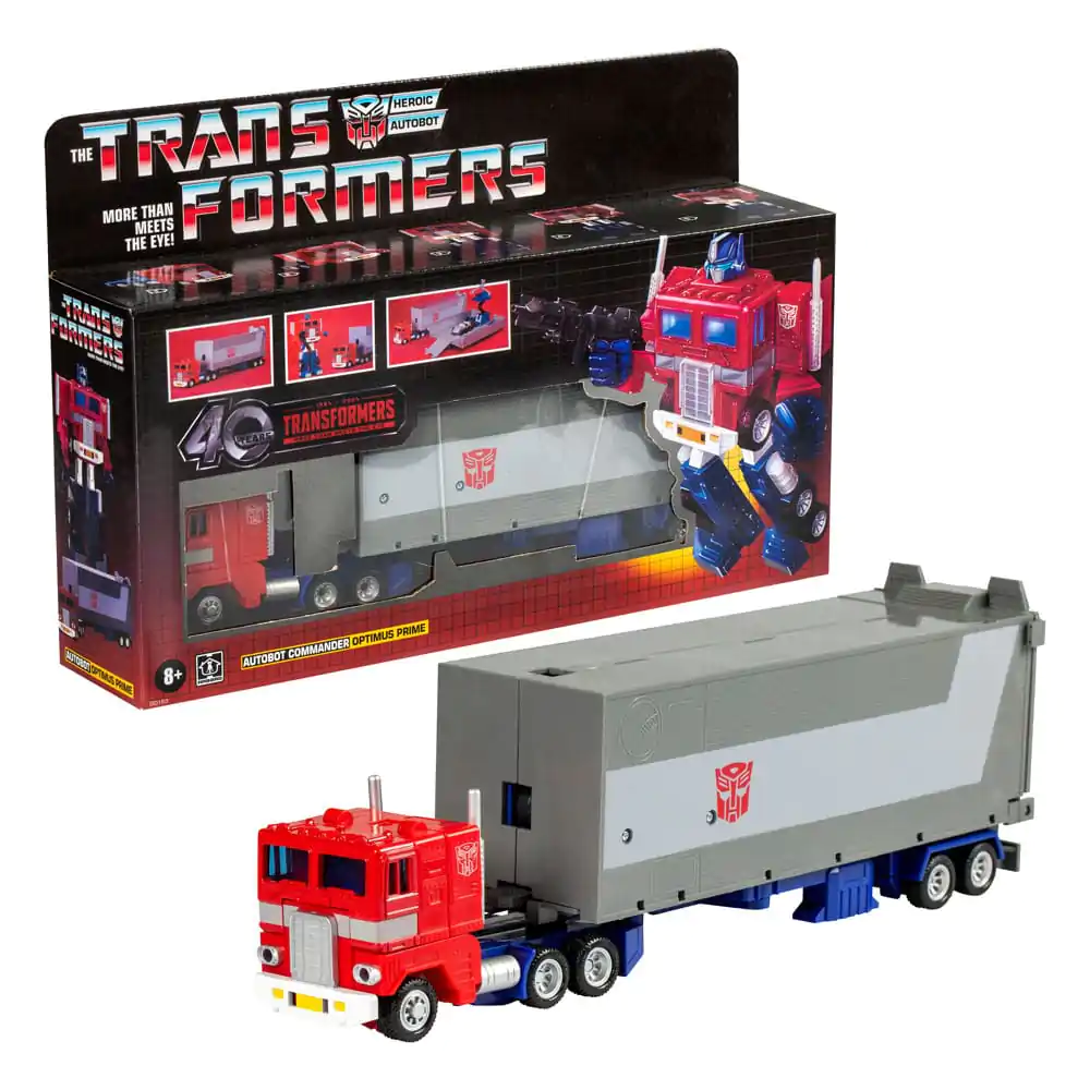 The Transformers Retro G1 Action Figur Autobot Commander Optimus Prime 16 cm Produktfoto