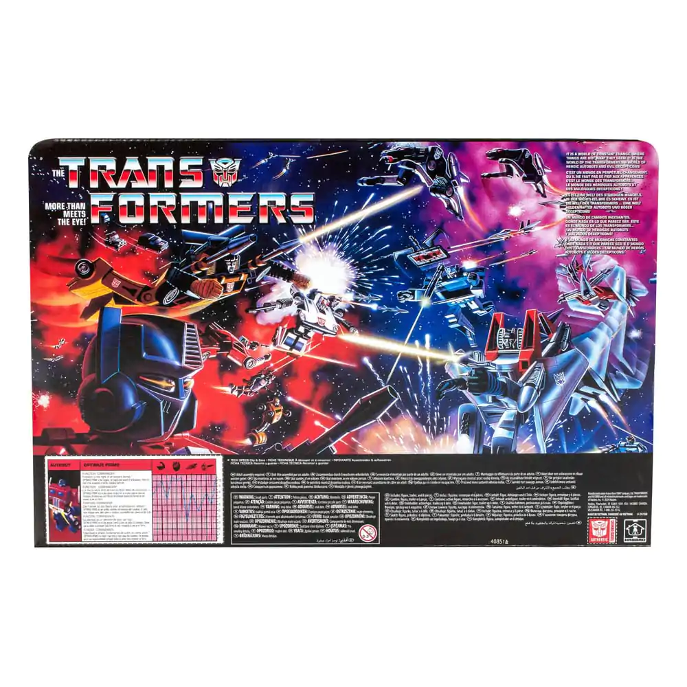 The Transformers Retro G1 Action Figur Autobot Commander Optimus Prime 16 cm Produktfoto