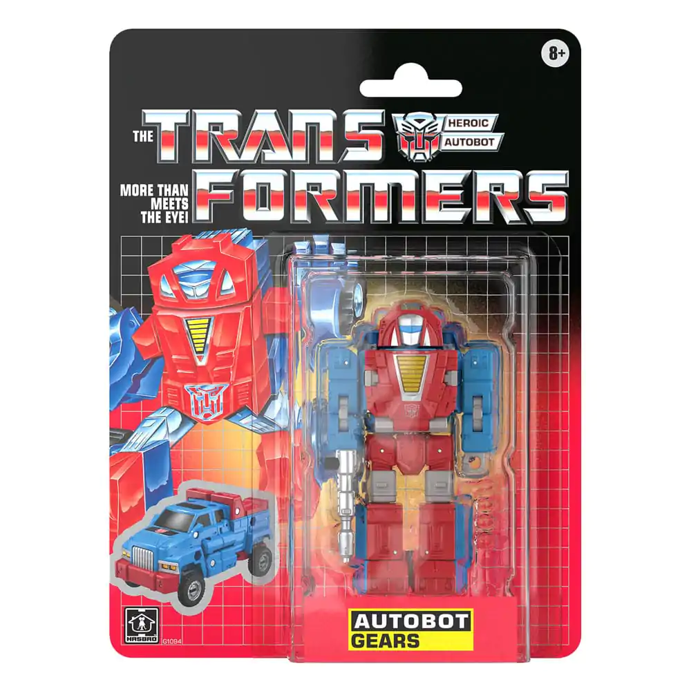 The Transformers Retro G1 Actionfigur Autobot Gears 12 cm termékfotó