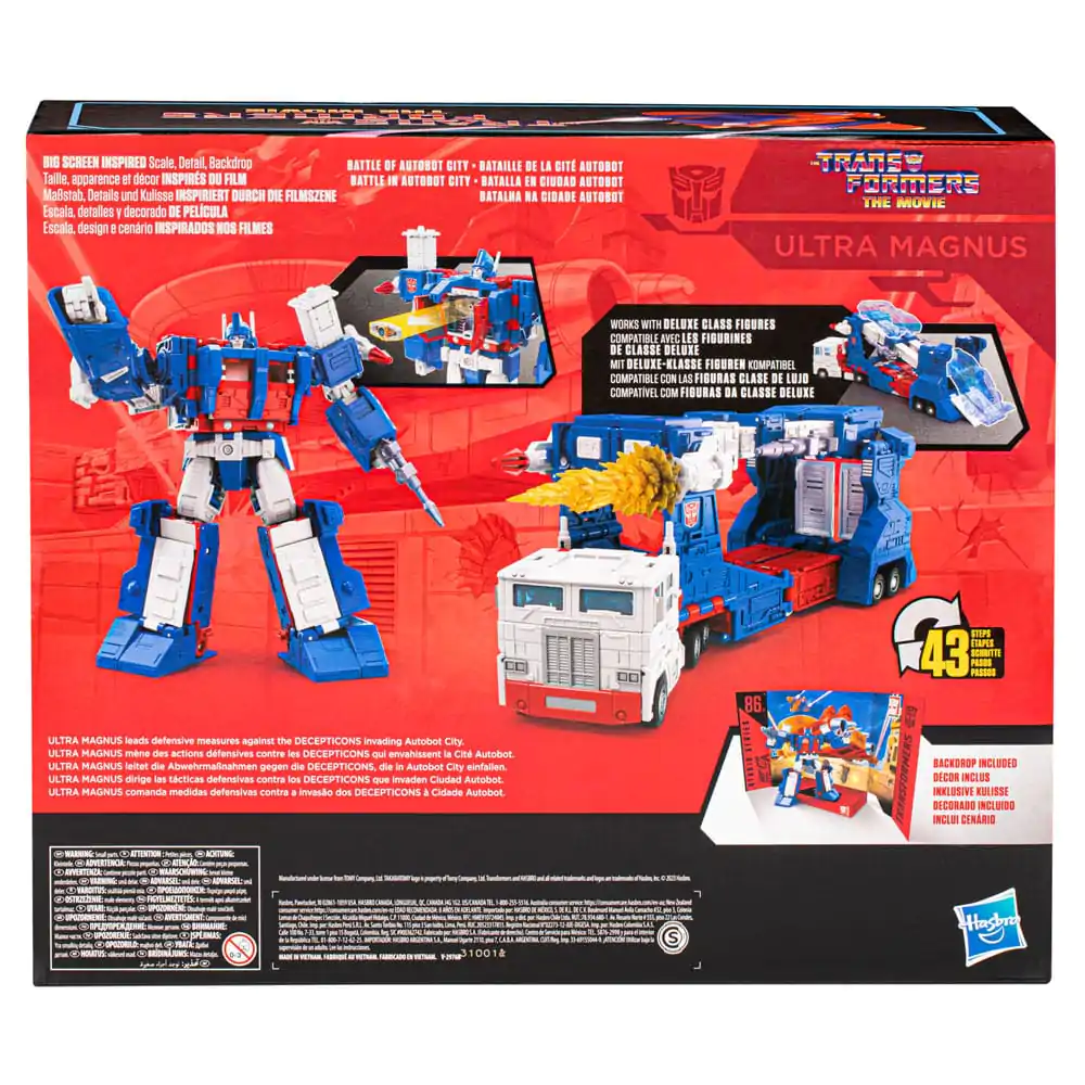 The Transformers: The Movie Generations Studio Series Commander Class Actionfigur 86-21 Ultra Magnus 24 cm Produktfoto