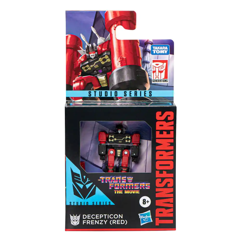The Transformers: The Movie Generations Studio Series Core Class Actionfigur Decpticon Frenzy (Red) 9 cm Produktfoto