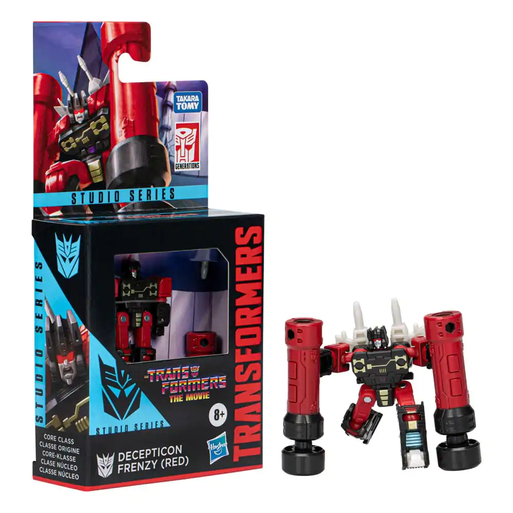 The Transformers: The Movie Generations Studio Series Core Class Actionfigur Decpticon Frenzy (Red) 9 cm Produktfoto