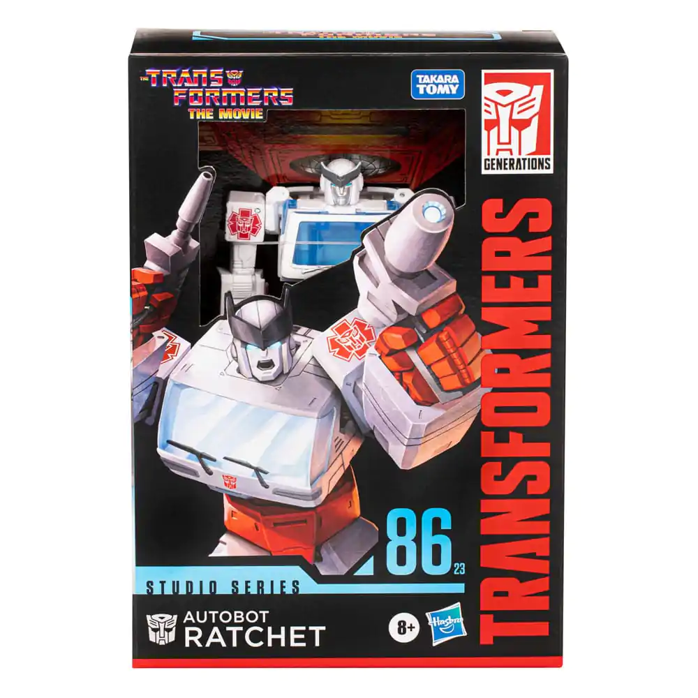 The Transformers: The Movie Generations Studio Series Voyager Class Actionfigur 86-23 Autobot Ratchet 16 cm Produktfoto
