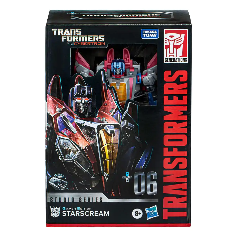 The Transformers: War for Cybertron Studio Series Voyager Class Actionfigur Gamer Edition 06 Starscream 16 cm termékfotó