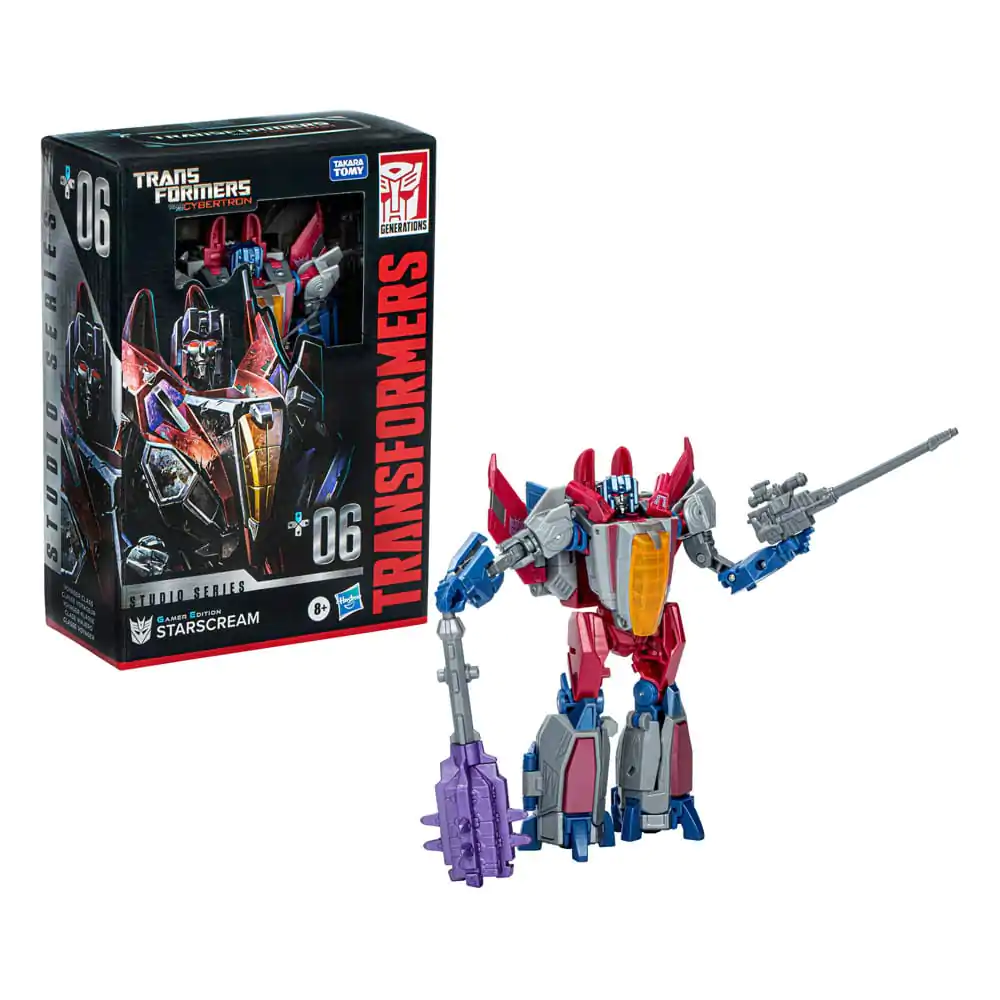 The Transformers: War for Cybertron Studio Series Voyager Class Actionfigur Gamer Edition 06 Starscream 16 cm termékfotó