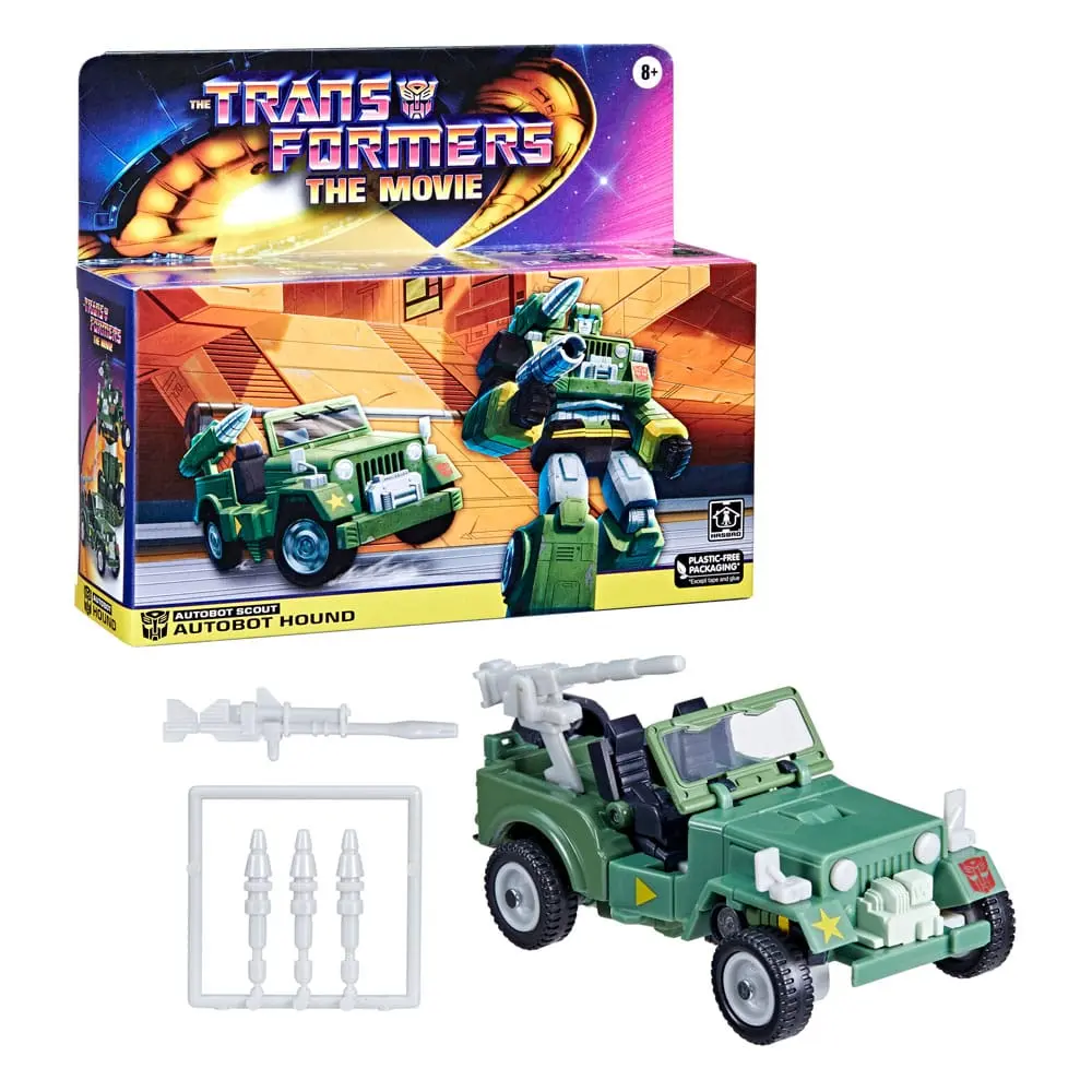 The Transformers: The Movie Retro Actionfigur Autobot Hound 14 cm Produktfoto
