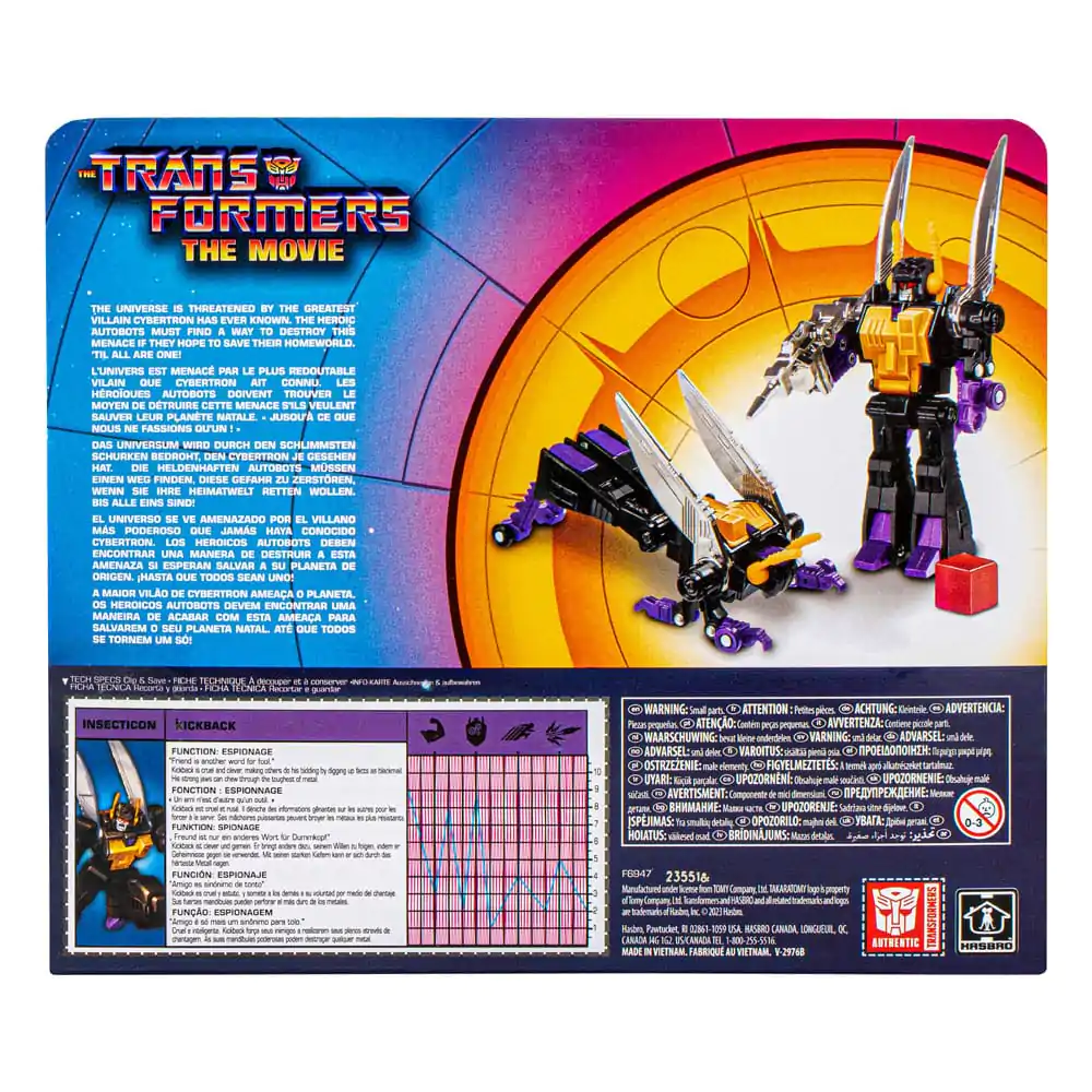 The Transformers: The Movie Retro Actionfigur Kickback 14 cm termékfotó