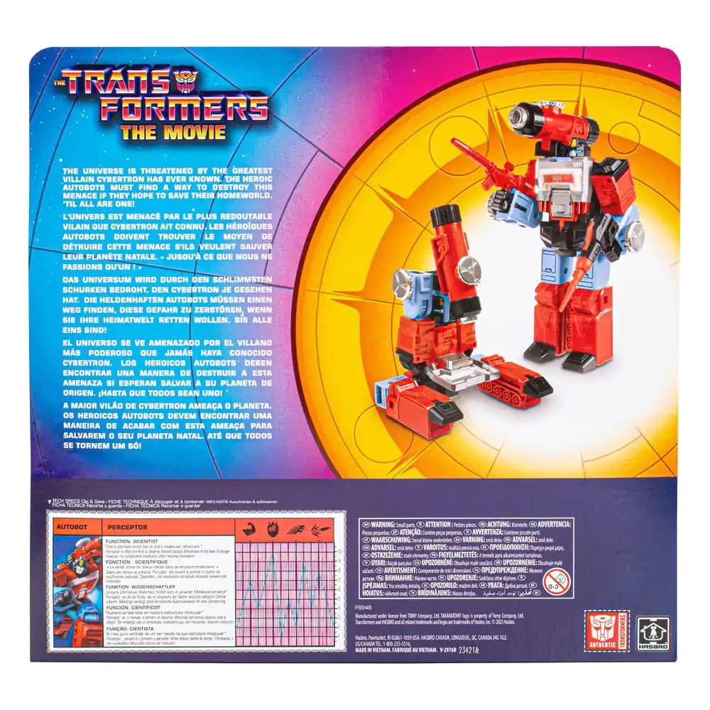 The Transformers: The Movie Retro Actionfigur Perceptor 14 cm termékfotó