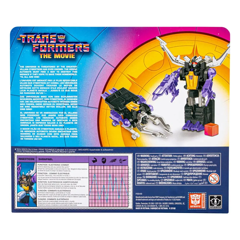 The Transformers: The Movie Retro Actionfigur Shrapnel 14 cm termékfotó