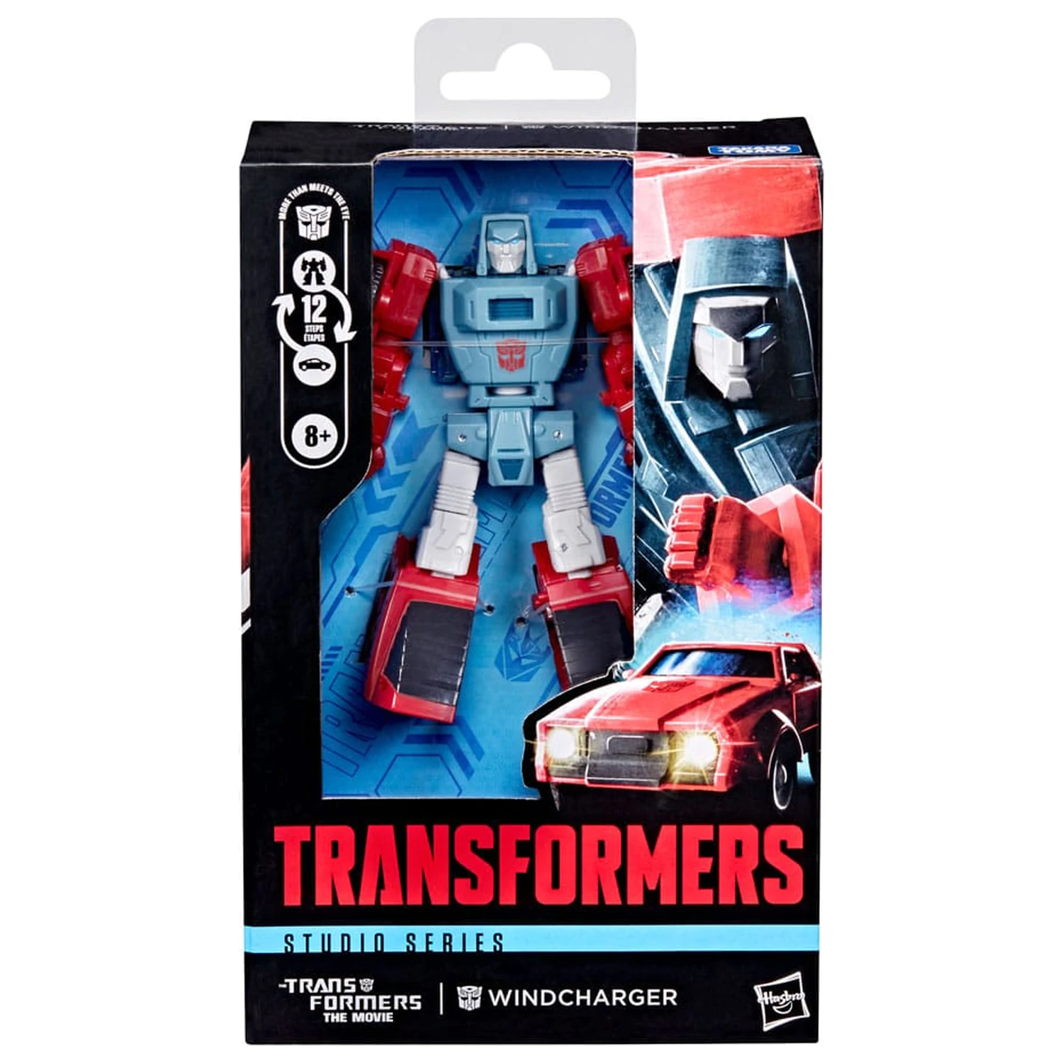 The Transformers: The Movie Studio Series Deluxe Class Actionfigur Windcharger 11 cm Produktfoto