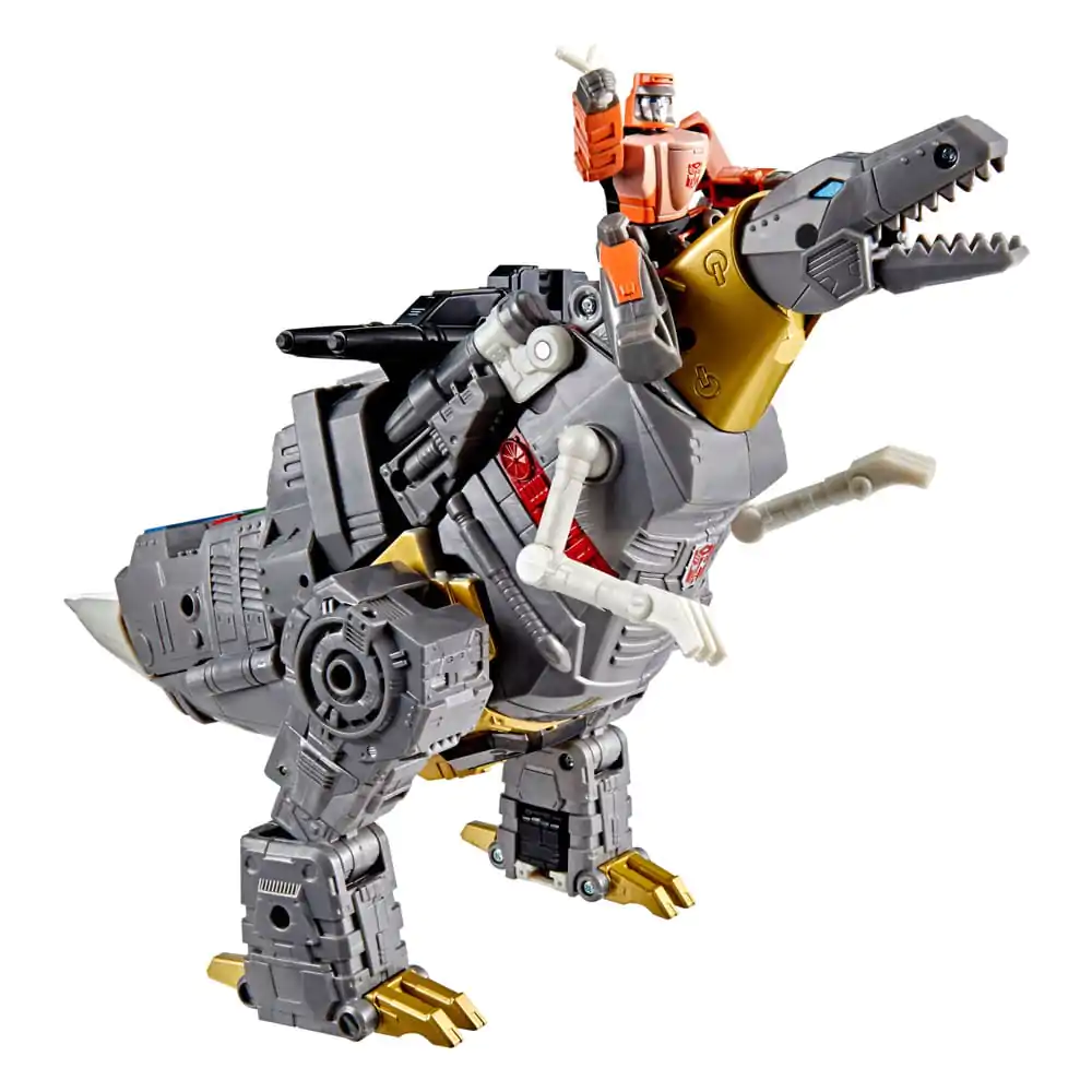 The Transformers: The Movie Studio Series Leader Class Actionfigur Dinobot Grimlock & Autobot Wheelie 22 cm Produktfoto