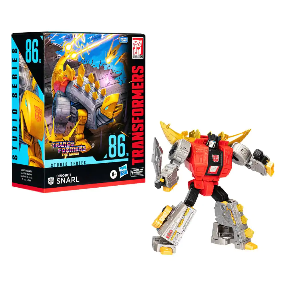 The Transformers: The Movie Studio Series Leader Class Actionfigur Dinobot Snarl 22 cm Produktfoto
