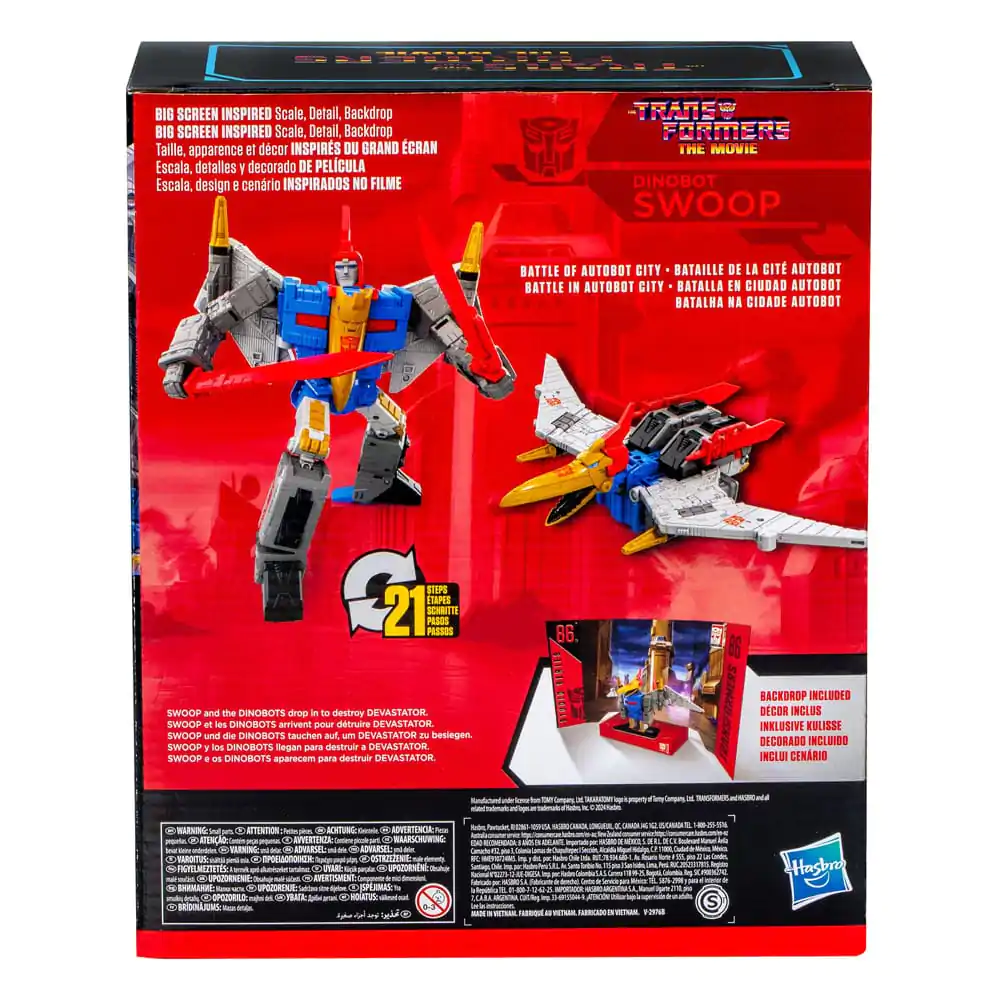 The Transformers: The Movie Studio Series Leader Class Actionfigur Dinobot Swoop 22 cm Produktfoto