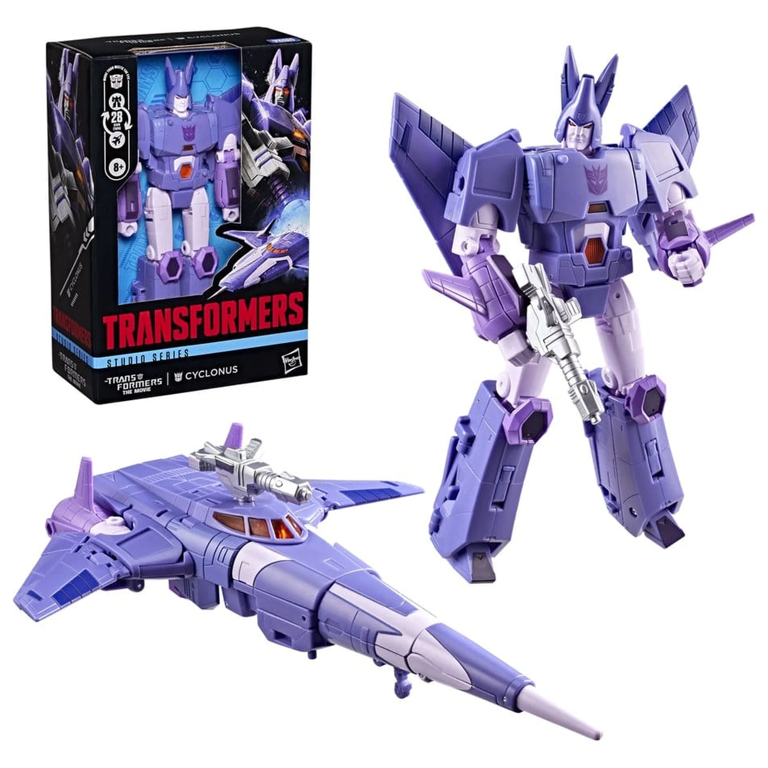 The Transformers: The Movie Studio Series Voyager Class Action-Figur Cyclonus 20 cm Produktfoto