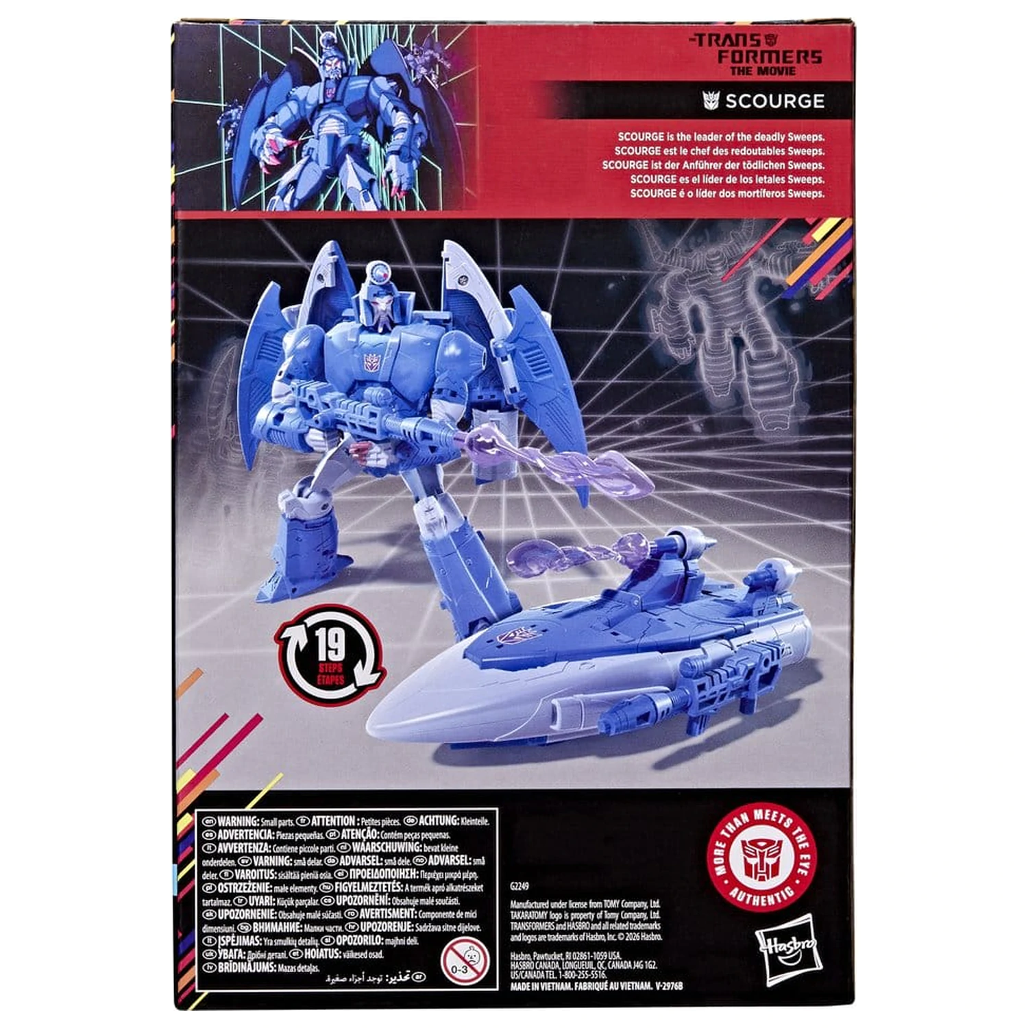 The Transformers: The Movie Studio Series Voyager Class Action Figur MTMTE Collection: Scourge 17 cm Produktfoto