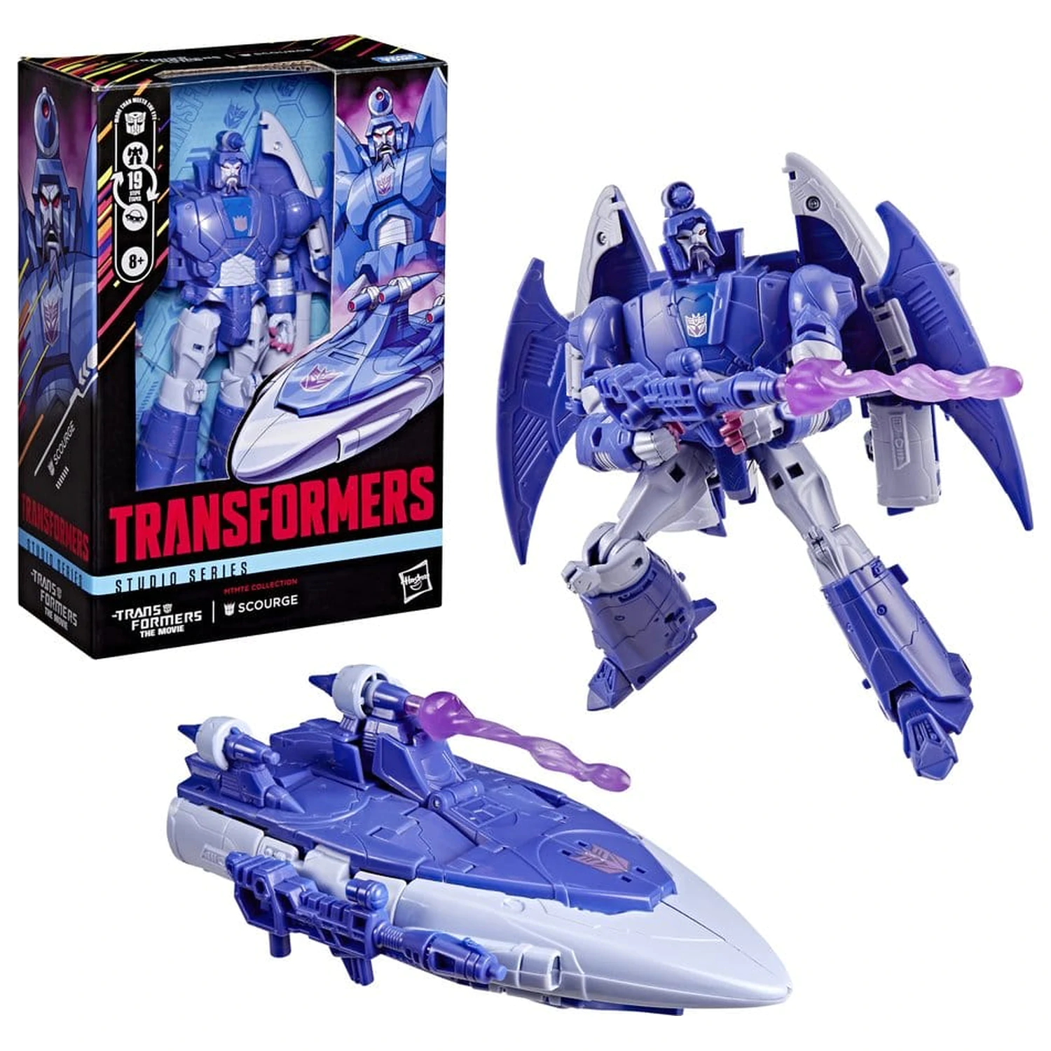 The Transformers: The Movie Studio Series Voyager Class Action Figur MTMTE Collection: Scourge 17 cm Produktfoto