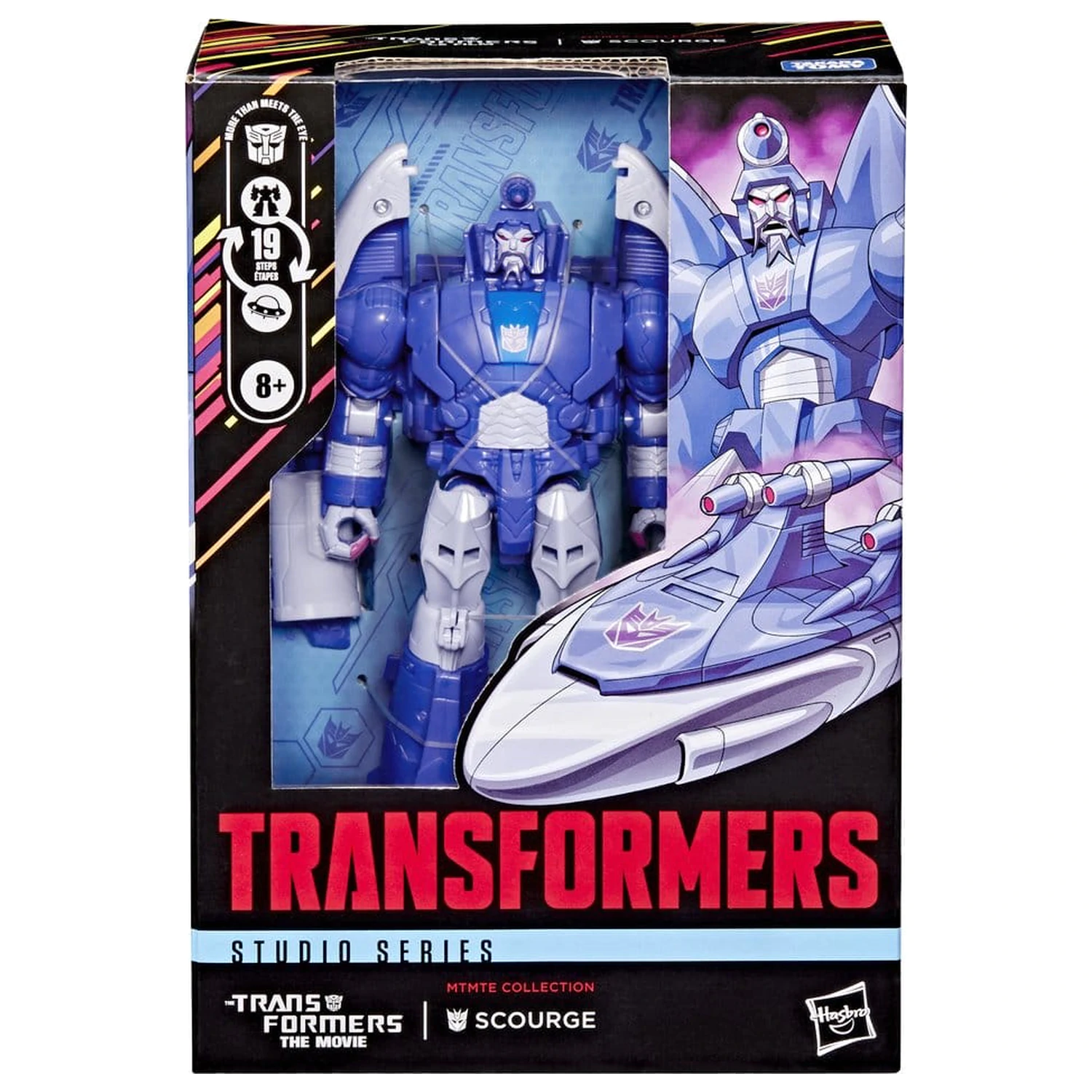 The Transformers: The Movie Studio Series Voyager Class Action Figur MTMTE Collection: Scourge 17 cm Produktfoto