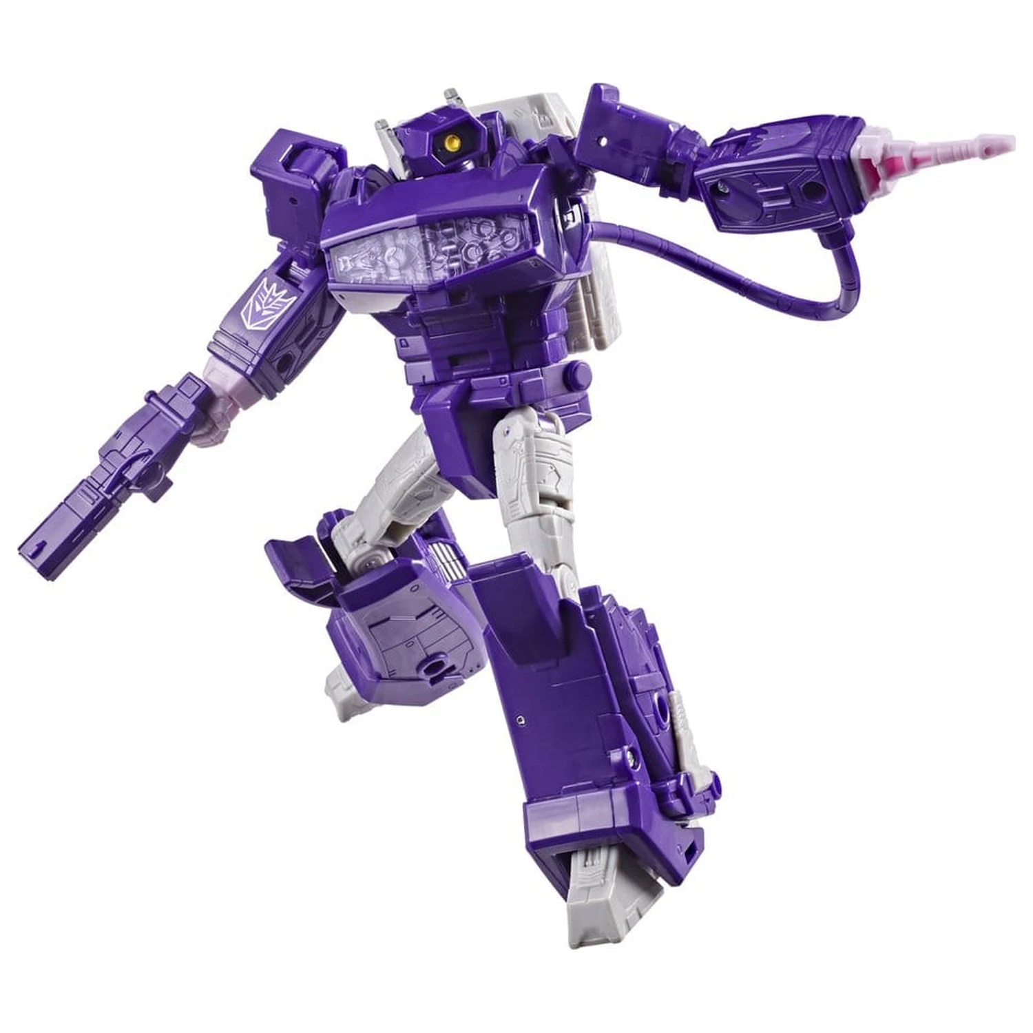 The Transformers: The Movie Studio Series Voyager Class Actionfigur Shockwave 17 cm Produktfoto