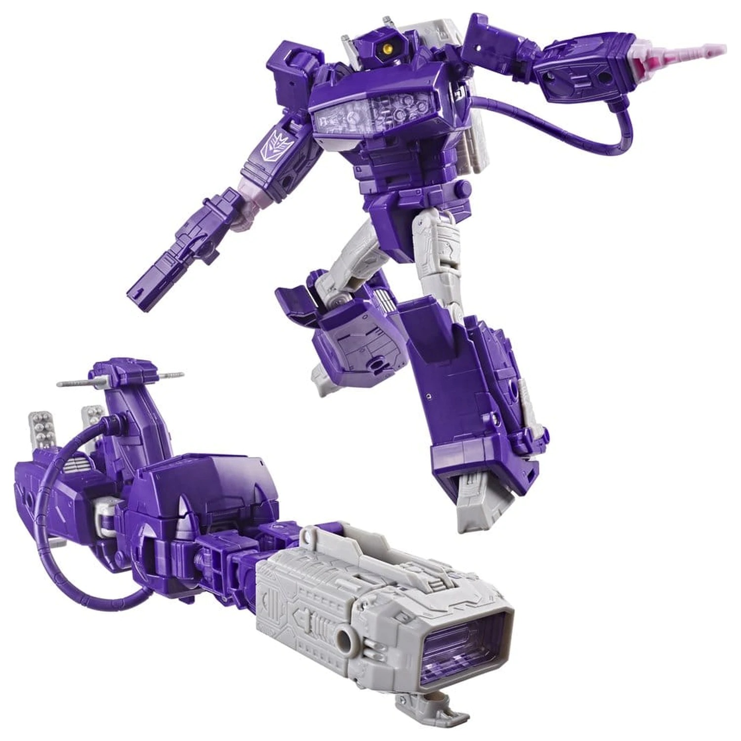 The Transformers: The Movie Studio Series Voyager Class Actionfigur Shockwave 17 cm Produktfoto