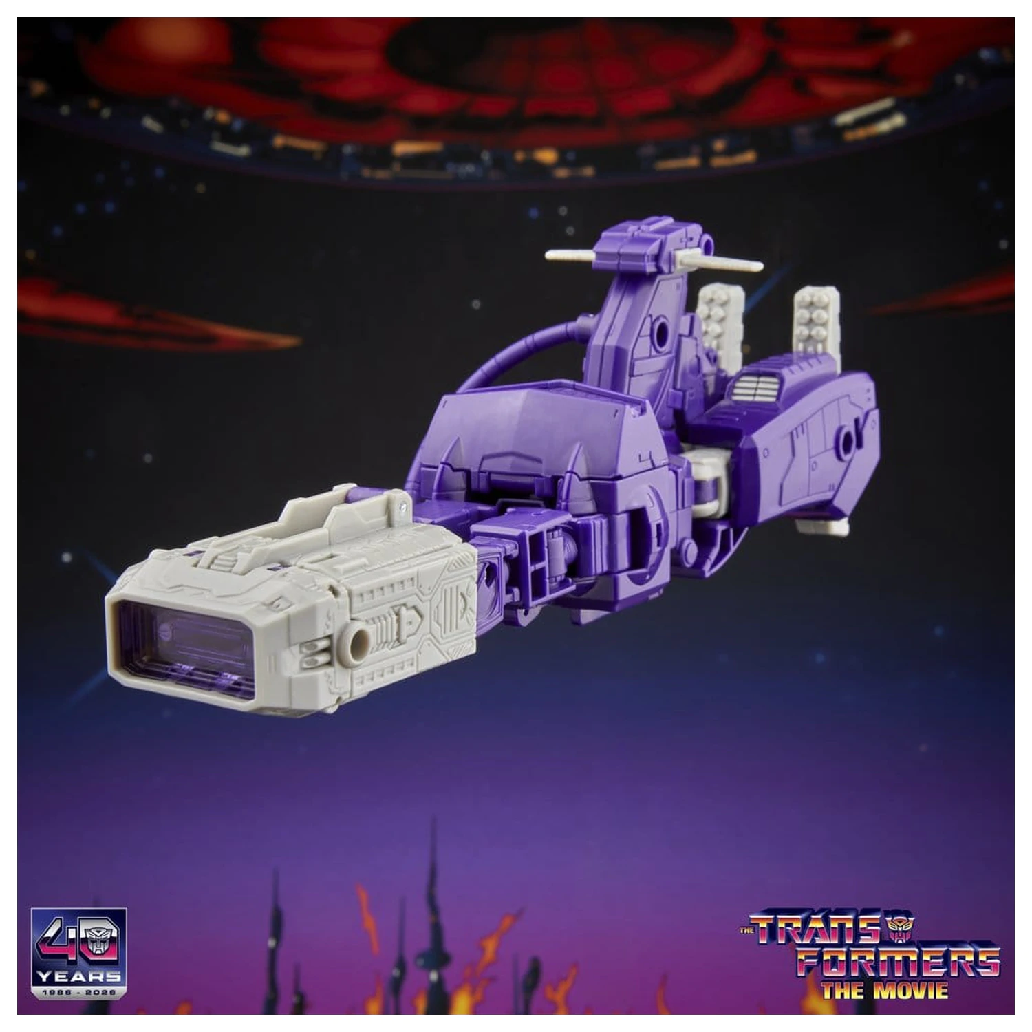 The Transformers: The Movie Studio Series Voyager Class Actionfigur Shockwave 17 cm Produktfoto