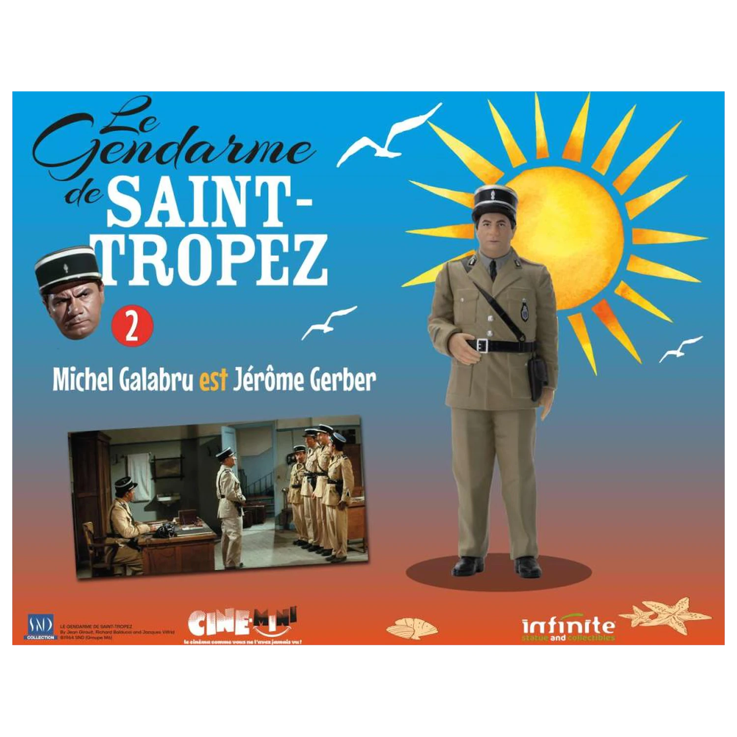 The Troops of St. Tropez Jérôme Gerber Figur 10cm Produktfoto