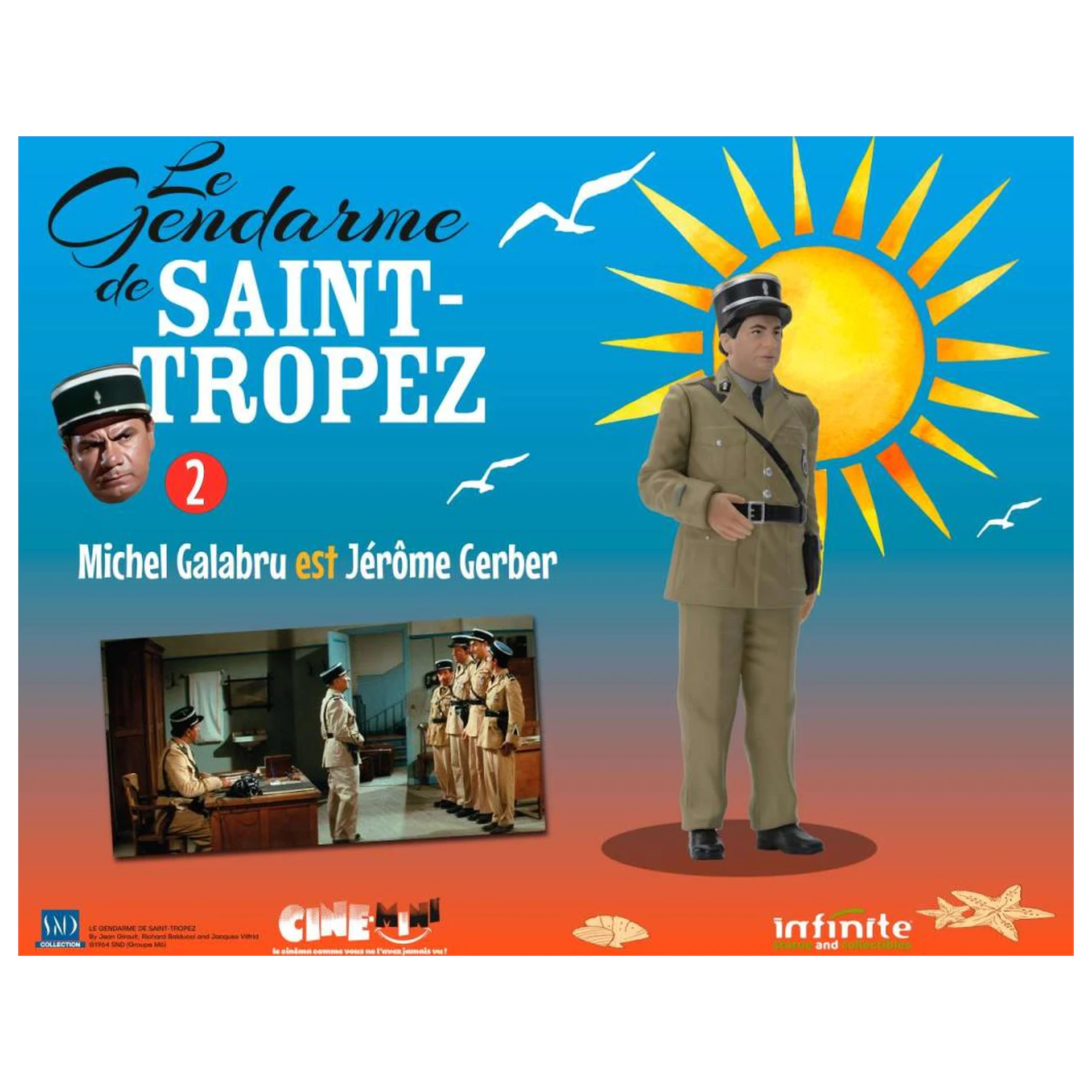 The Troops of St. Tropez Jérôme Gerber Figur 10cm Produktfoto