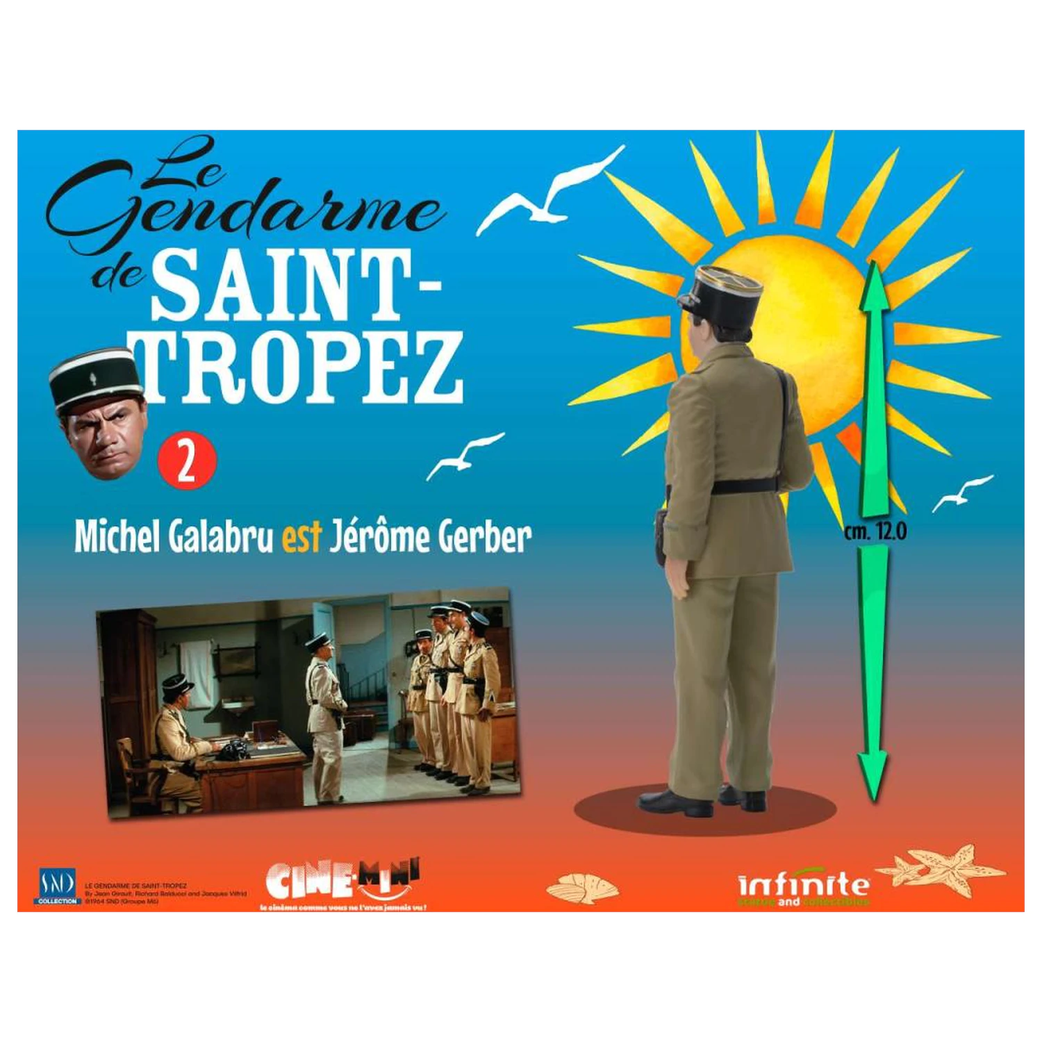 The Troops of St. Tropez Jérôme Gerber Figur 10cm Produktfoto