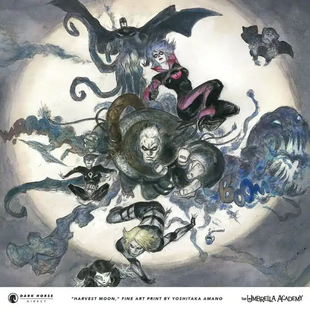 The Umbrella Academy Kunstdruck by Yoshitaka Amano 60 x 80 cm Produktfoto