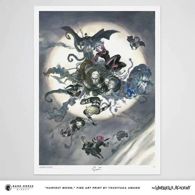 The Umbrella Academy Kunstdruck by Yoshitaka Amano 60 x 80 cm Produktfoto