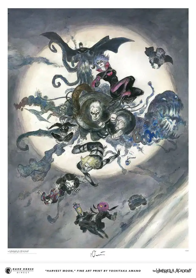 The Umbrella Academy Kunstdruck by Yoshitaka Amano 60 x 80 cm Produktfoto