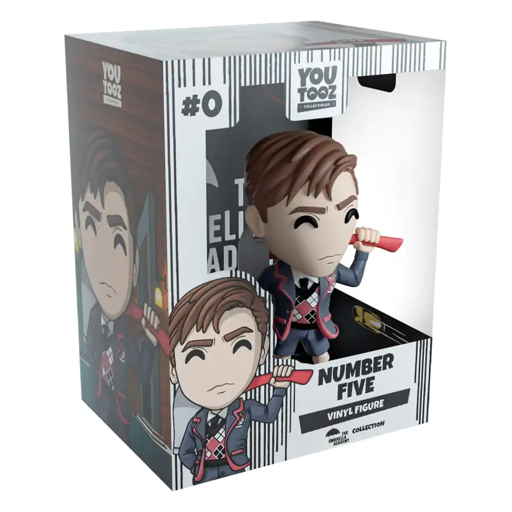 The Umbrella Academy Vinyl Figur Number Five 10 cm Produktfoto