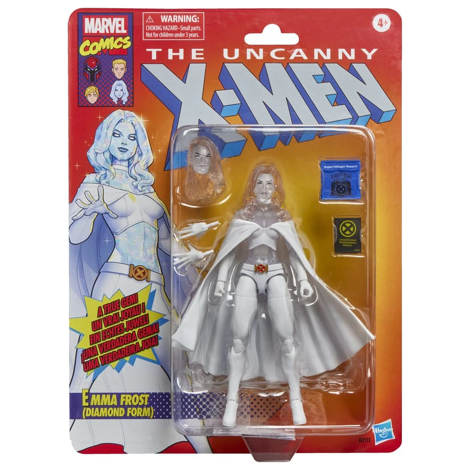The Uncanny X-Men Marvel Legends Actionfigur Emma Frost (Diamond Form) 15 cm Produktfoto