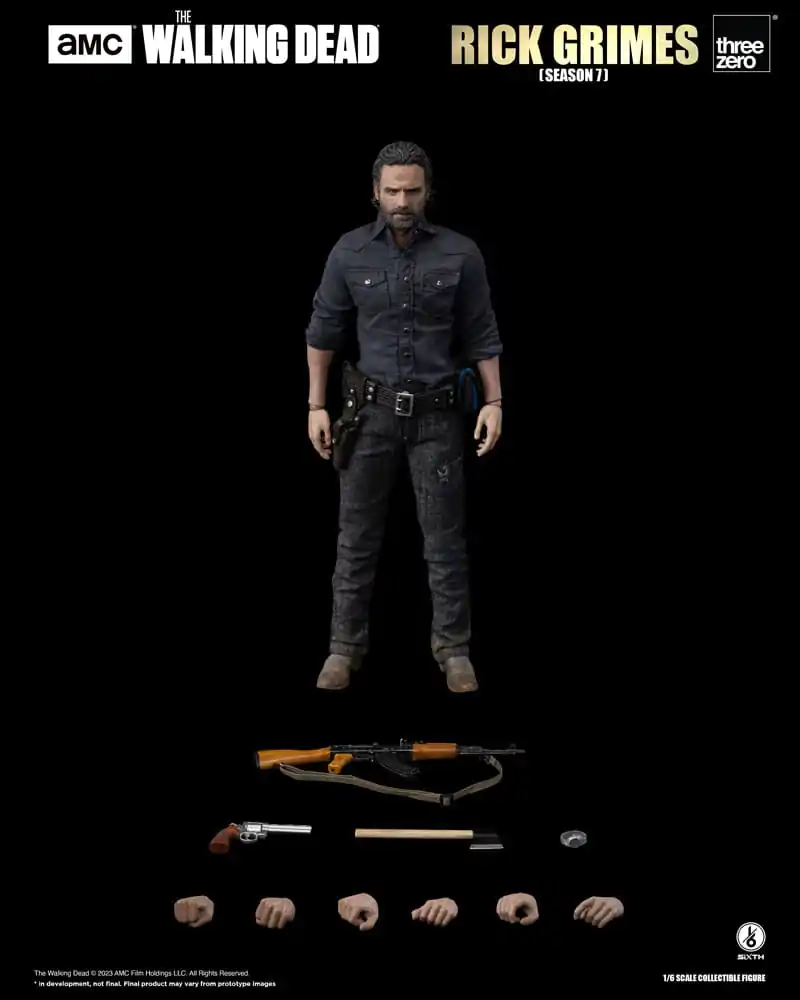 The Walking Dead Actionfigur 1/6 Rick Grimes 30 cm Produktfoto