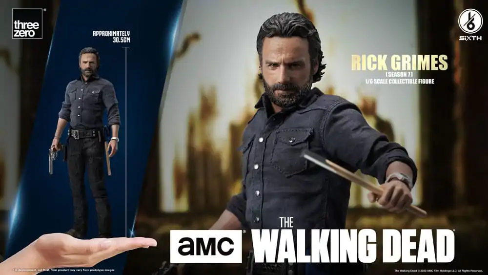 The Walking Dead Actionfigur 1/6 Rick Grimes 30 cm Produktfoto