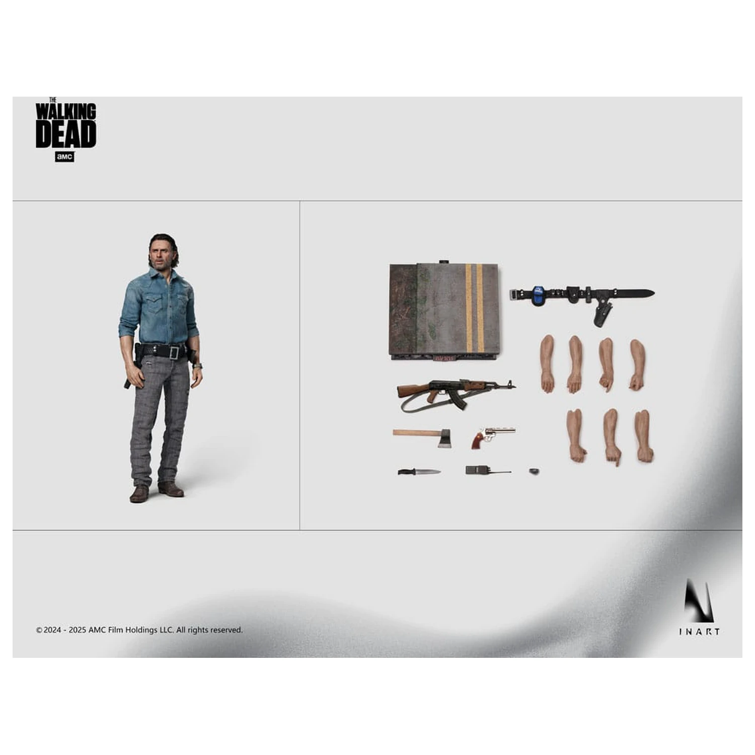 The Walking Dead Action-Figur 1/6 Rick Grimes 35 cm Produktfoto