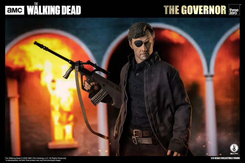 The Walking Dead Action Figur 1/6 The Governor 32 cm Produktfoto