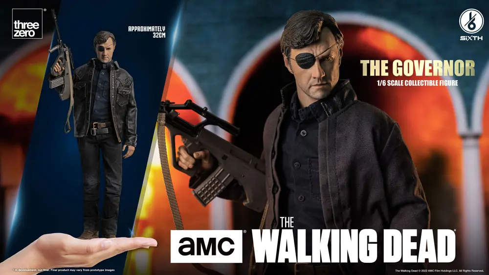 The Walking Dead Action Figur 1/6 The Governor 32 cm Produktfoto