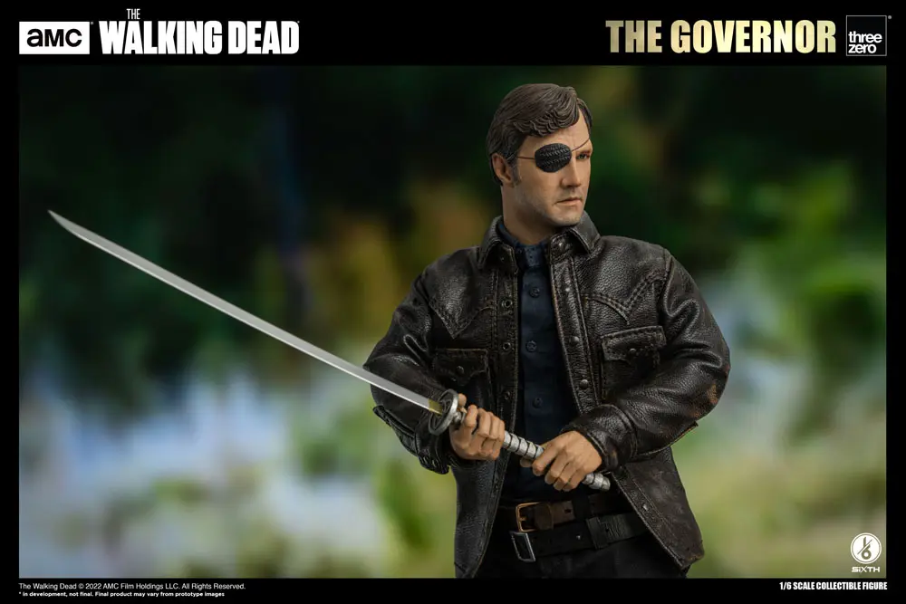 The Walking Dead Action Figur 1/6 The Governor 32 cm Produktfoto
