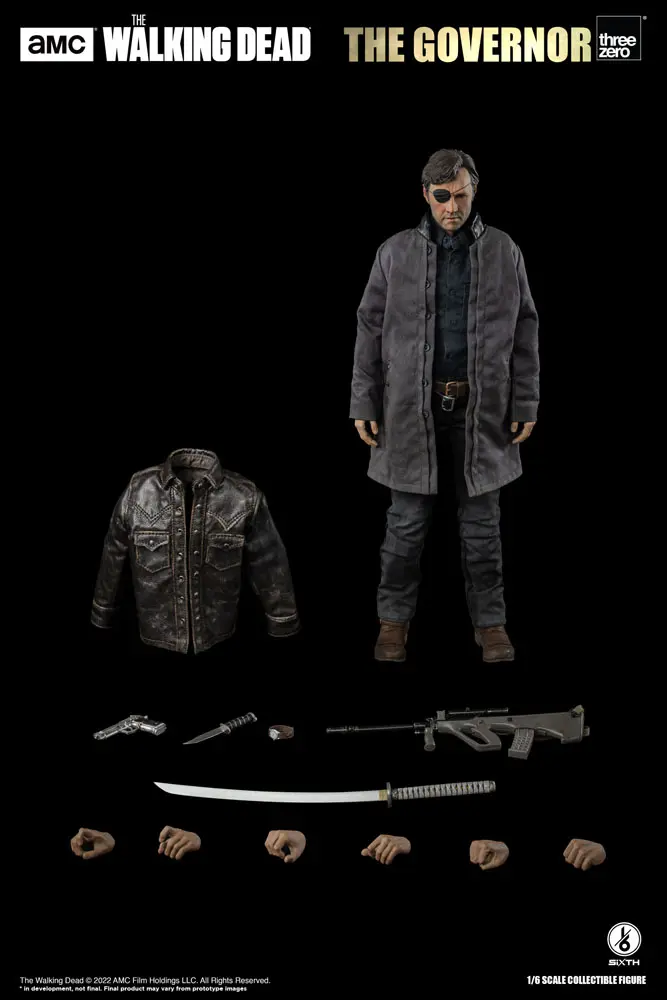 The Walking Dead Action Figur 1/6 The Governor 32 cm Produktfoto