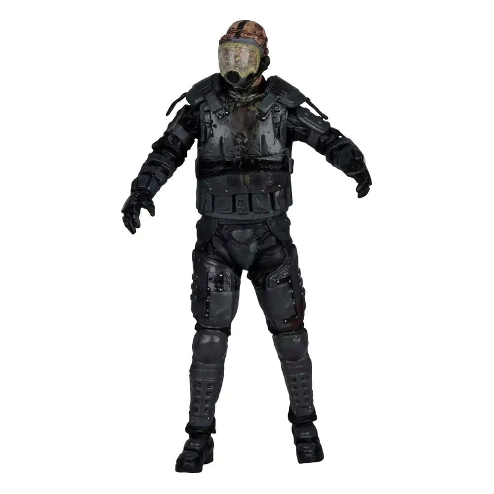 The Walking Dead Action Figur Gasmasken Zombie (Staffel 4) 13 cm Produktfoto