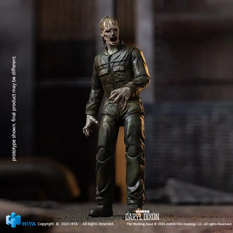 The Walking Dead Exquisite Mini Actionfigur 1/18 Daryl Dixon Dark Eyes Walker 11 cm termékfotó