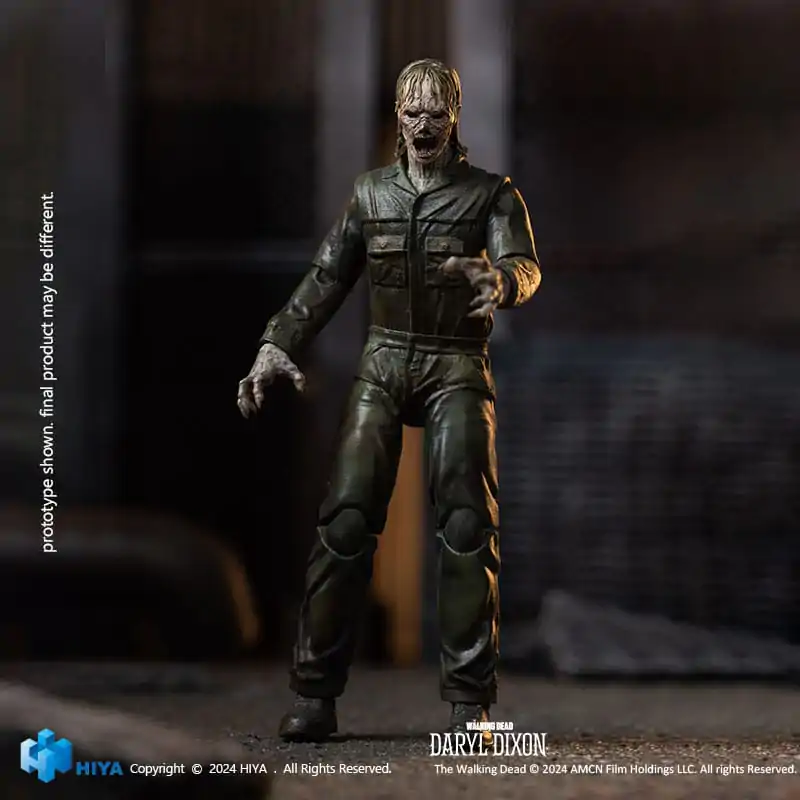 The Walking Dead Exquisite Mini Actionfigur 1/18 Daryl Dixon Dark Eyes Walker 11 cm termékfotó