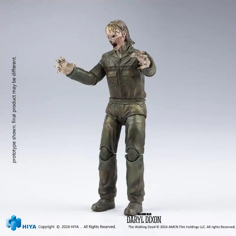 The Walking Dead Exquisite Mini Actionfigur 1/18 Daryl Dixon Dark Eyes Walker 11 cm termékfotó