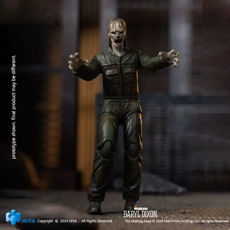 The Walking Dead Exquisite Mini Actionfigur 1/18 Daryl Dixon Dark Eyes Walker 11 cm termékfotó