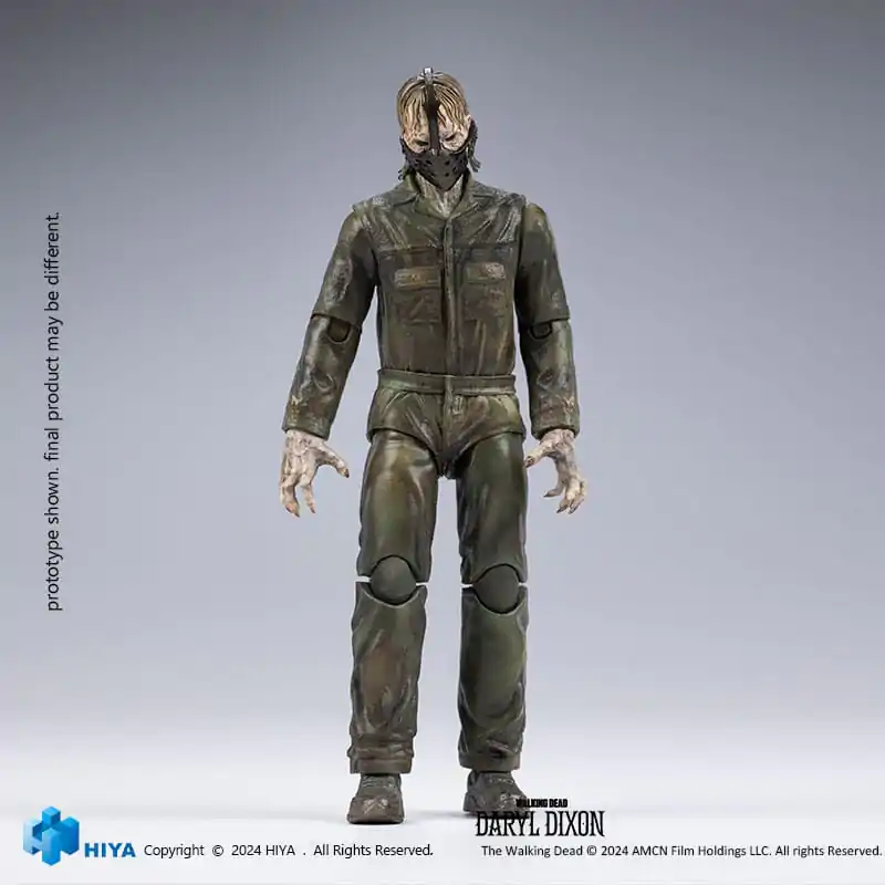 The Walking Dead Exquisite Mini Actionfigur 1/18 Daryl Dixon Dark Eyes Walker 11 cm termékfotó