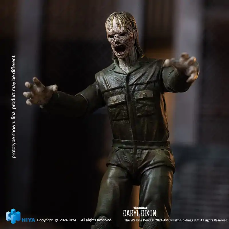 The Walking Dead Exquisite Mini Actionfigur 1/18 Daryl Dixon Dark Eyes Walker 11 cm termékfotó