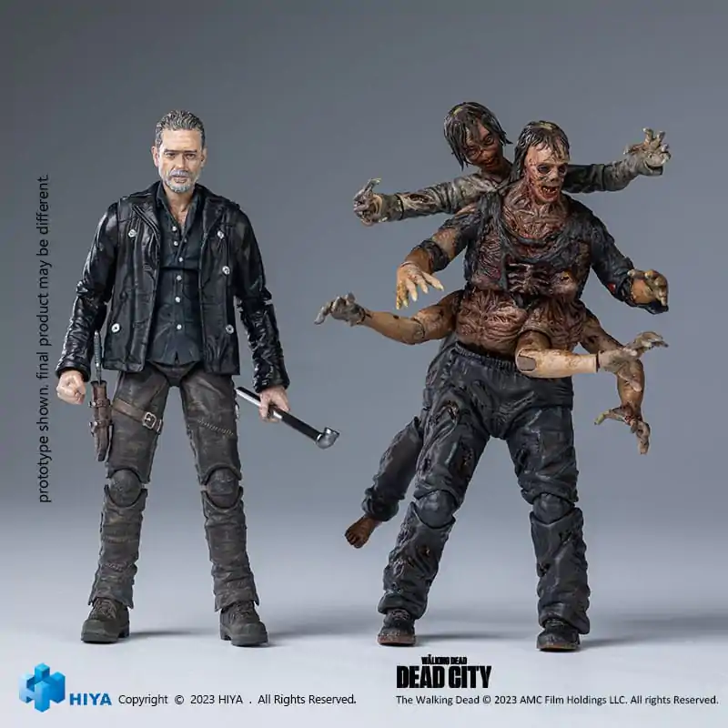 The Walking Dead Exquisite Mini Actionfigur 1/18 Dead City Negan 11 cm termékfotó