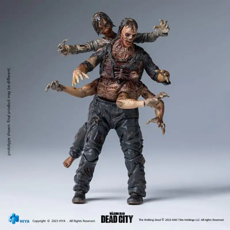 The Walking Dead Exquisite Mini Actionfigur 1/18 Dead City Walker King 11 cm termékfotó