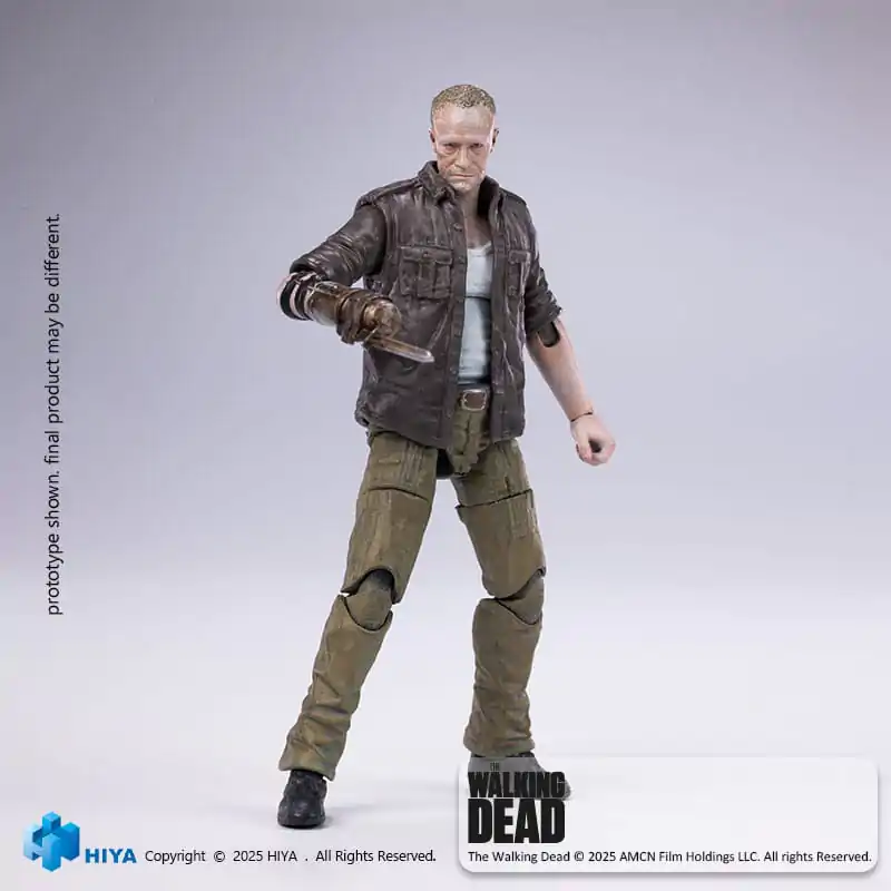 The Walking Dead Exquisite Mini Action Figur 1/18 Merle 11 cm Produktfoto
