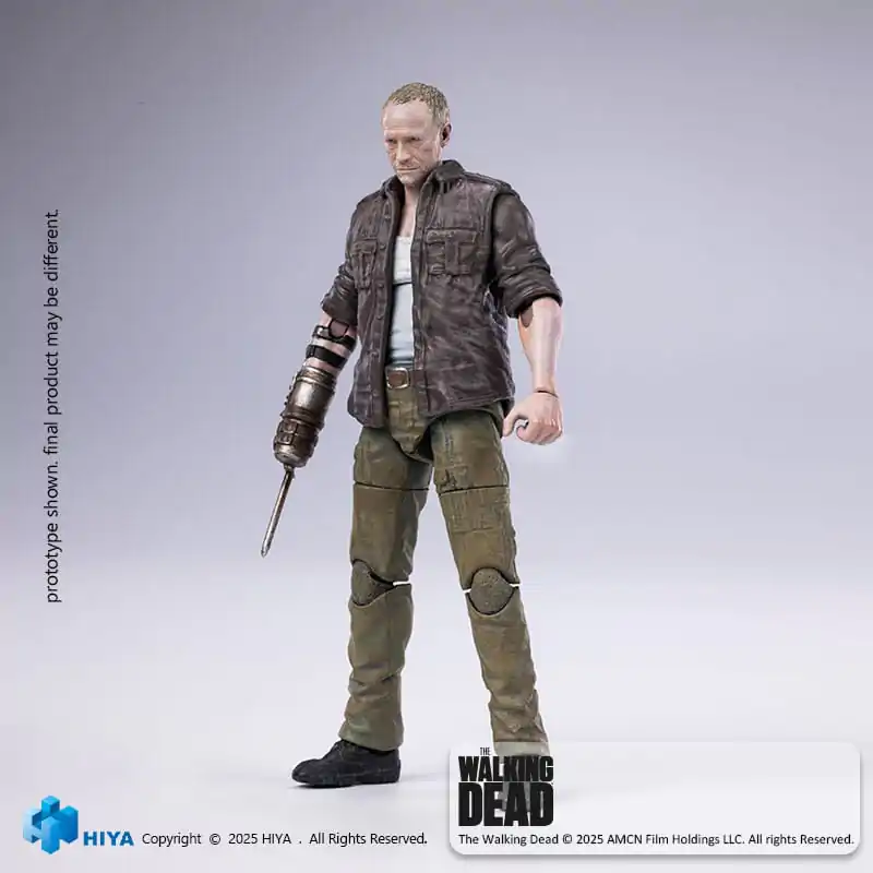The Walking Dead Exquisite Mini Action Figur 1/18 Merle 11 cm Produktfoto